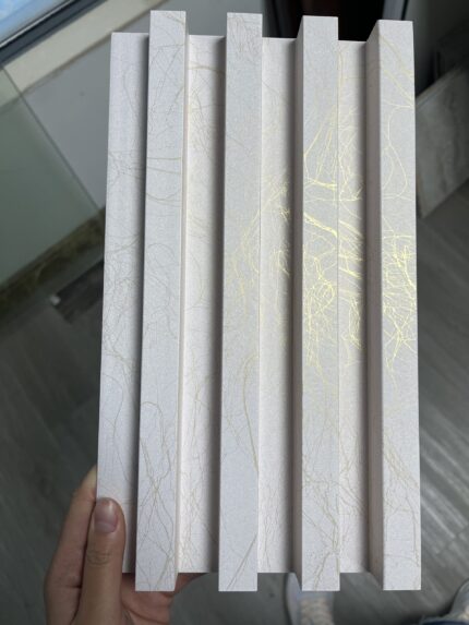 white gold vein wall panels