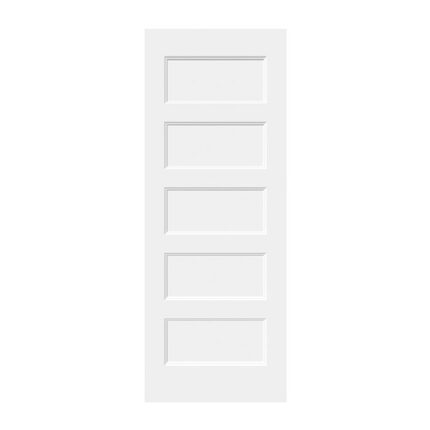 5PR 5 panel raised molded interior door