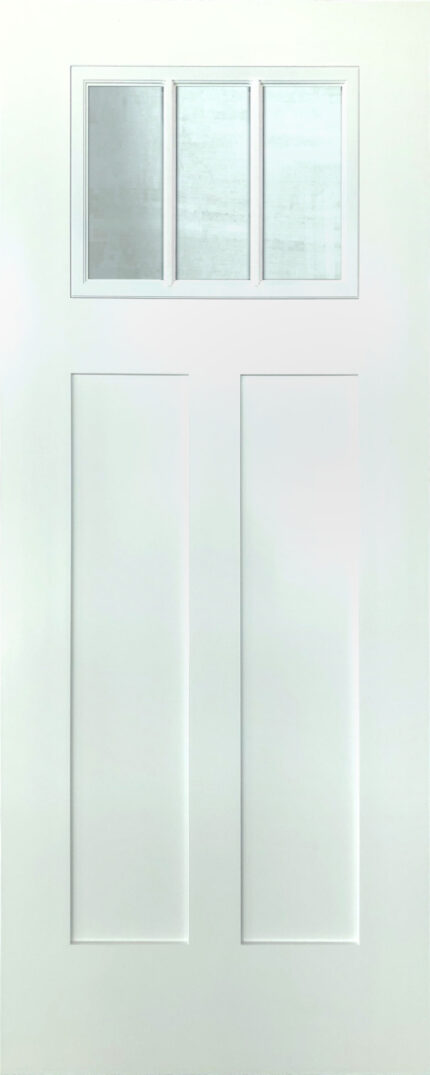 craftsman 3p glass smooth exterior door