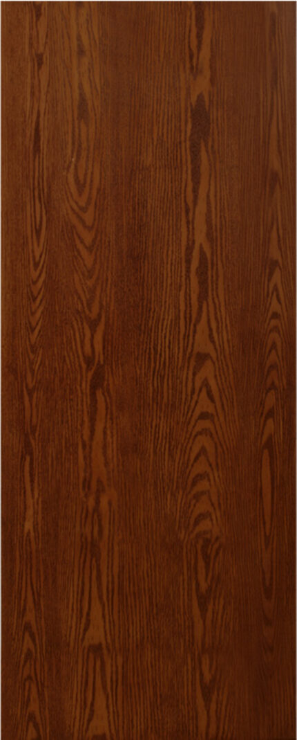 flush no panel oak grain exterior door