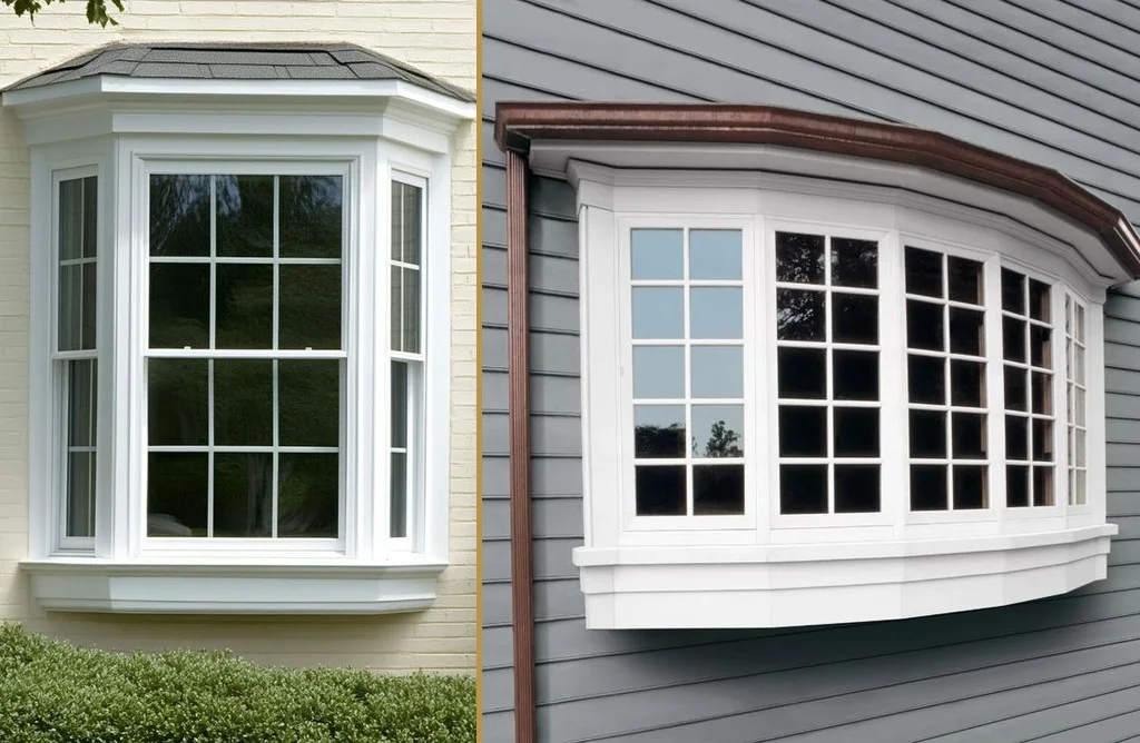 bay window vs bow window