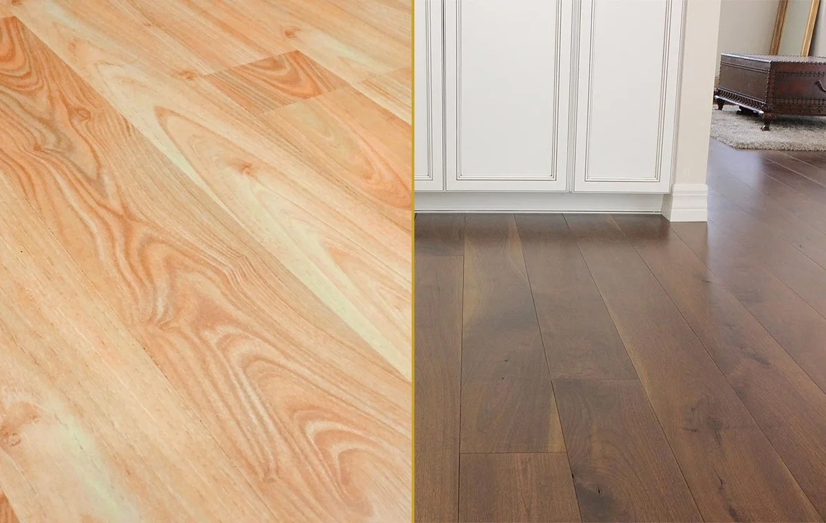 vinyl vs hardwood flooring